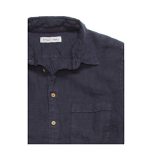 Load image into Gallery viewer, Shakespeare Dark Navy Linen