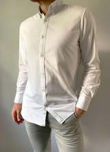 Load image into Gallery viewer, Button Down Collar Organic Oxford Shirt
