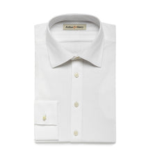 Load image into Gallery viewer, White Herringbone Men&#39;s Organic Shirt
