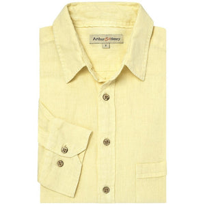 Yellow Linen Shirt