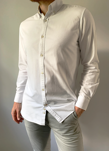 Button Down Collar Fairtrade Organic Oxford Shirt