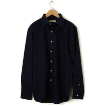 Load image into Gallery viewer, Navy Fairtrade Men&#39;s Oxford  Shirt
